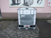 Használt, tisztított Gcube 1000L IBC