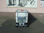 Használt, tisztított 600L IBC