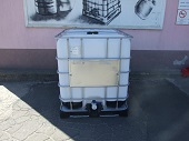 Használt, tisztított Mauser  1000L IBC UN