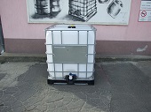 Használt, tisztított 1000L Mauser IBC UN