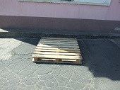 Használt CP3/CP9 raklap